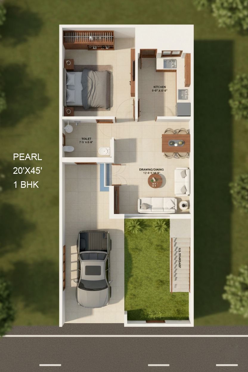 The Diamond - 4 BHK Luxury Duplex | Aashirwad Homes - Photo