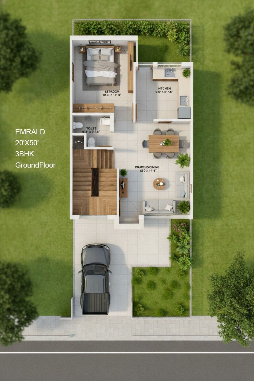 The Diamond - 4 BHK Luxury Duplex | Aashirwad Homes - Photo