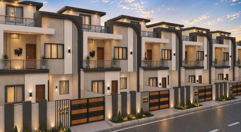 The Diamond - 4 BHK Luxury Duplex | Aashirwad Homes - Photo